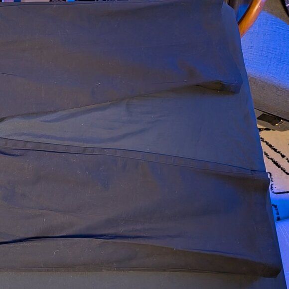 Cambridge Classics Men's Flat Front Dress Pants - 36x34 - Black - Picture 2 of 5